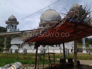 Ilustrasi masjid Al-Muslinawati Daling Bebesen Aceh Tengah. ( Mukhlis)