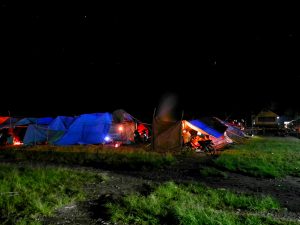 Tenda pengungsian di Desa Arul Kumer Kec. Silih Nara - Aceh Tengah (LintasGayo.co : Muna)