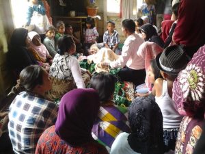 Suasana di rumah duka. (Kha A Zaghlul)