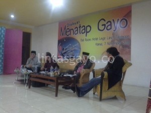 Diskusi Menatap Gayo (LintasGayo | Wein Mutuah)