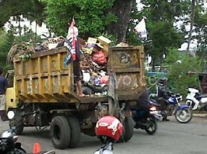 Ilustrasi truk sampah (bantentoday.com)