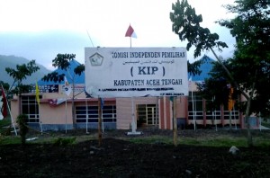 Kantor KIP Aceh Tengah di Pegasing