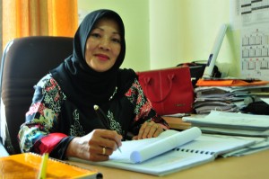 Ketua Panwaslu Aceh Tengah, Maryeni. (LGco-Sengeda Kale)