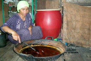 Ilustrasi proses pembuatan gula aren (Foto: Google)