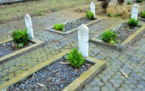 Makam di TMP Reje Bukit Takengon. (LGco_Khalisuddin)