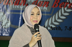Illiza Sa'aduddin Djamal Wali Kota Banda Aceh. (LGco : Muna)