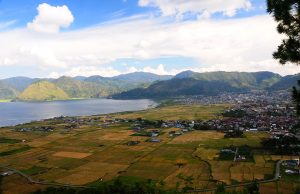Hamparan sawah Kebayakan difoto tahun 2010. (LGco_Khalis)