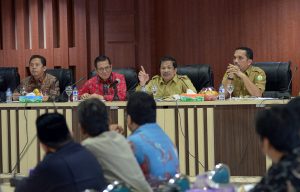Rapat HUT Taman Mini Indonesia Indah dipimpin Sekdaprov. Aceh. (foto : ist)