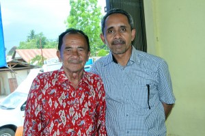 Syamsuddin Said dan Ketua PWI Aceh Tarmilin Usman