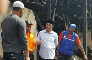 Bupati Aceh Tengah Tinjau Lokasi Kebakaran Redines