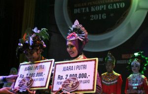 Duta Kopi Gayo 2016, Syahru Lut Iman dan Hilwa Fitri