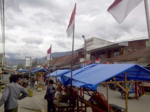 Bendera merah putih di Blangkejeren. (LGco | Supri Ariu)