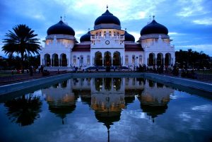 ilustrasi Masjid Baiturrahman Banda Aceh (google)