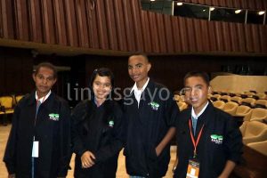 Pelita bersama peserta parlemen remaja dari kawasan timur Indonesia.(LGco - dok pribadi)
