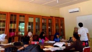 Suasana Pelatihan Bahasa Asing di Fakultas Dakwah Dan Komunikasi UIN Ar-Raniry