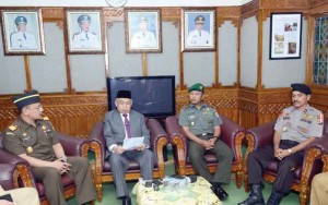 Rapat Forkompimda.(LGco - Humas Pemerintah Aceh)