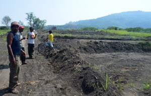 Lokasi pembangunan rumah korban gempa. (LGco-Rajab)