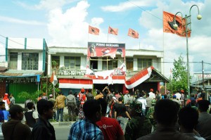 Posko Sahabat Tagore di Takengon. (LGco-Kha A Zaghlul)