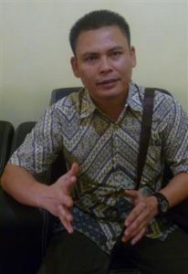 Amrin Dayantari, SPdI, Ketua Devisi Hukum dan Pelanggaran Pemilu Bener Meriah