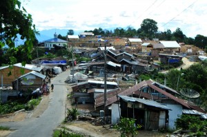 Kampung relokasi di Kute Panang. LGco_Kha A Zaghlul)