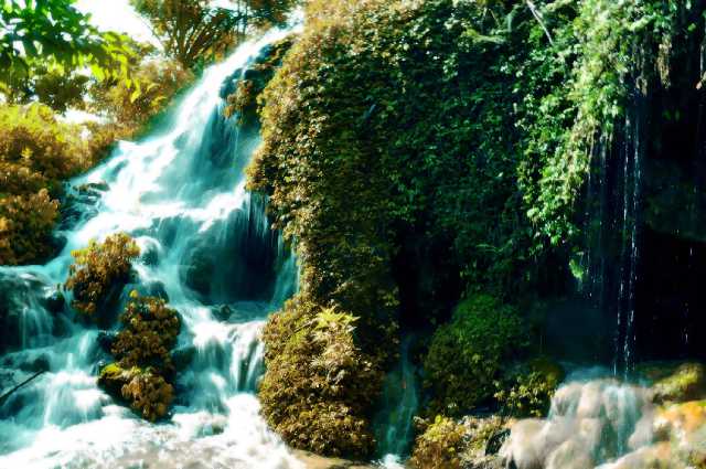 Air Terjun Tripe Jaya. (ist)