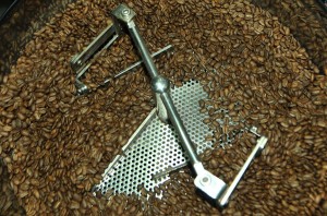 Proses roasting coffee