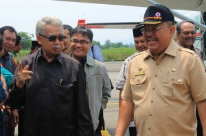 Gubernur setiba di bandara Alas Leuser