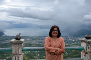 Ezki Suyanto di Pantan Terong. (LGco_Khalis)