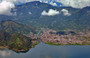 Hulu sungai Peusangan dan Kot Takengon.(LGco_Khalis)