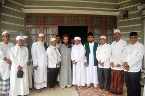 ulama malaysia Syech Ismail Kassim saat di Pidie Jaya beberapa waktu lalu