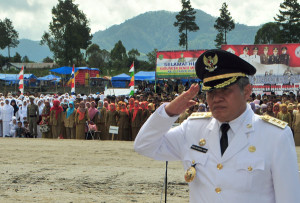 Bupati Bener Meriah, Ruslan Abdul Gani. (LGco_Khalis)