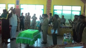 pelantikan kepala kampung