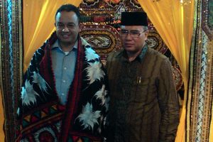 Anies Baswedan dan Bupati Aceh Tengah, Ir. H. Nasaruddin,MM. (LGco_Rahman)
