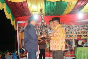 juara pameran pembangunan Gayo Lues