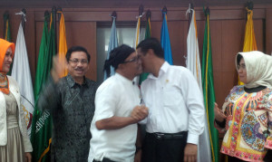 Rafli saat RDP bersama Menteri Pertanian RI. (Ist)