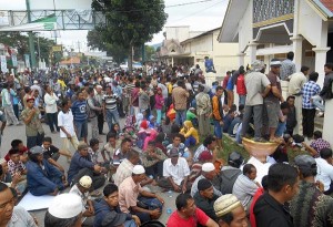 Demo Petani Gunung Leuser. (LGco : Zulfan)