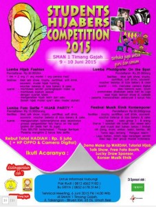student hijabers competition