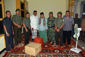 Danrem 011Lilawangsa Sambangi Ulama Aceh Utara