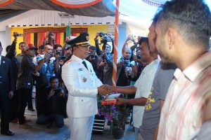 Bupati Ruslan di Rutan Bireuen