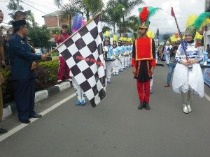 Pelepasan Karnaval HUT RI ke 70