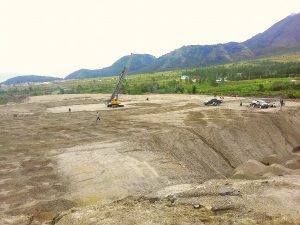 Dynamic Compaction Digunakan Untuk Pemadatan Tanah di Bandara Rembele