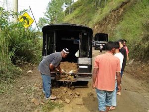 Timbun Tanah Jalan Provinsi