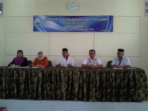 Workshop Pengembangan Data Base Pertanian