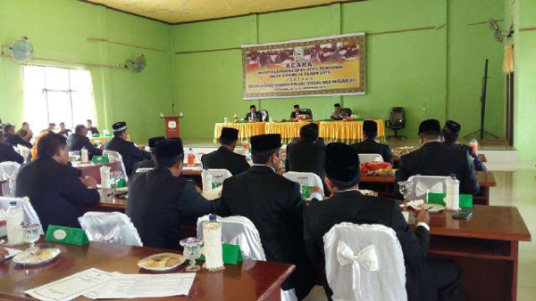 Sidang APBK-P 2015 di DPRK Aceh Tenggara