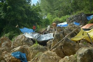 Tambang emas di Lumut Linge Aceh Tengah. (Doc. LGco_