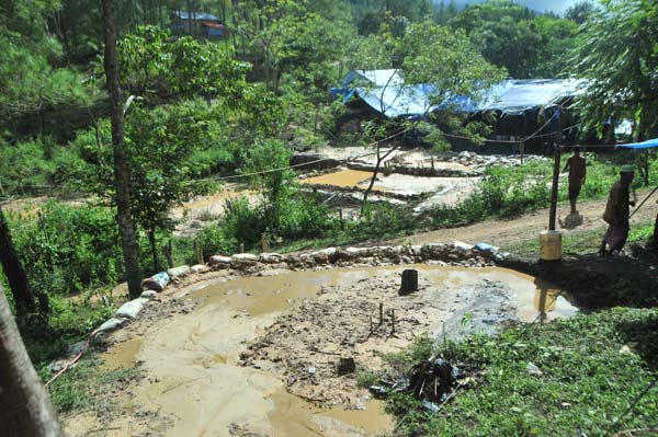 tempat pembuangan sisa penamvangan di Lumut