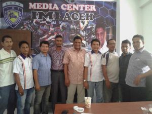 Pengurus IMI Aceh dan pengurus DPP IKAN Aceh