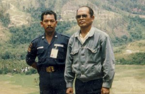 Made Kingsan (kanan) saat masih bekerja di PT. KKA (Persero)