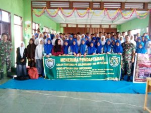 Sosialisasi TNI Ad ke sekolah-sekolah di Aceh Tengah dan Bener Meriah