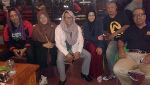 Para pemateri seminar, Farhan Hamid, Mustafa Ismail, Salman Yoga dan Fikar W Eda bersama pemerhati bahasa Gayo di Takengon